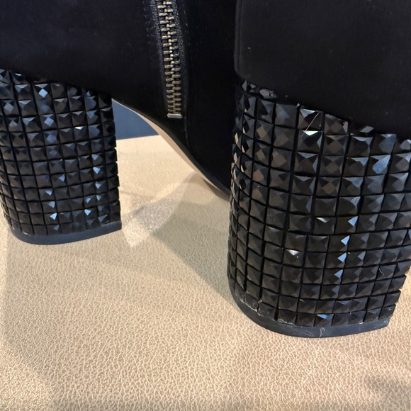 Michael Kors Black Ankle Boots - Picture 2 of 4